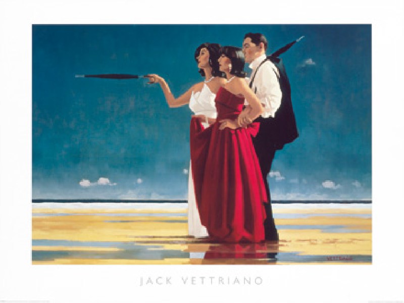 Titolo dell\'immagine : Jack Vettriano - The Missing Man I