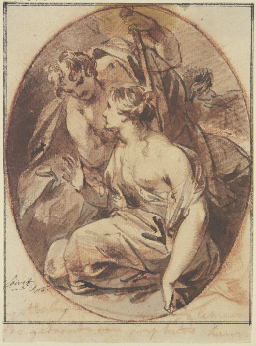 Jupiter and Mnemosyne a Jacob de Wit