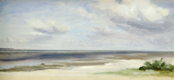 A Beach on the Baltic Sea at Laboe a Jacob Gensler