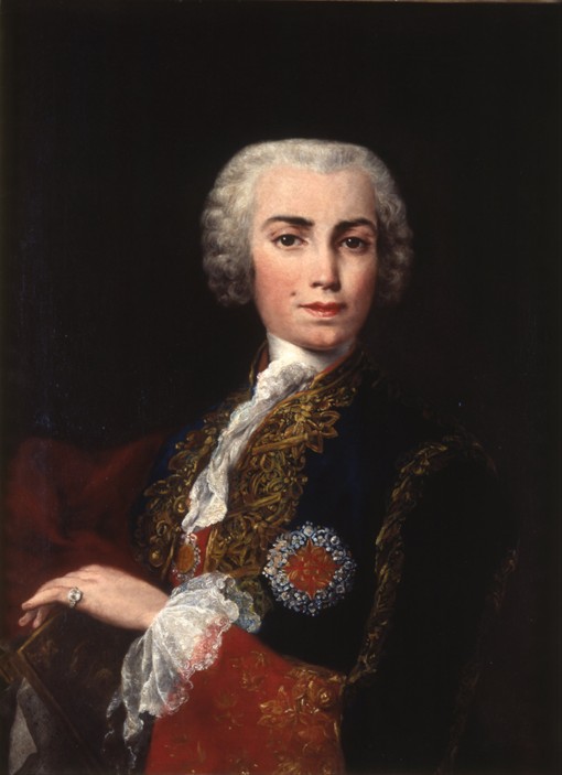 Portrait of the singer Farinelli (Carlo Broschi) (1705-1782) a Jacopo Amigoni