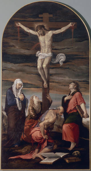 J.Bassano, Crucifixion a Jacopo Bassano