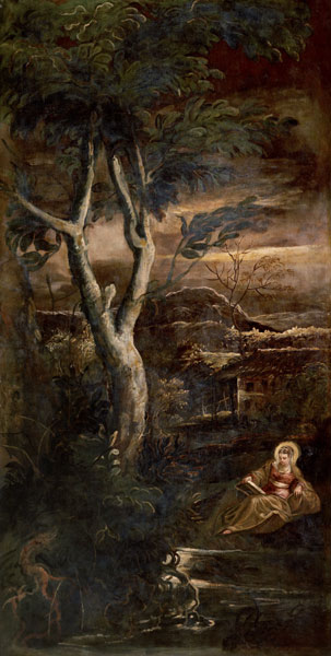 Tintoretto, Mary Magdalen - Jacopo Robusti Tintoretto come stampa d'arte o  dipinto.