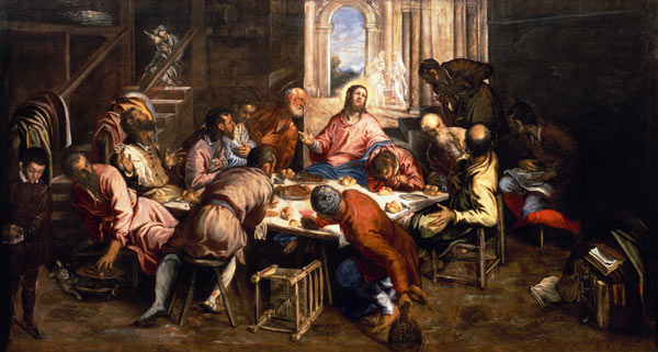 Tintoretto / The Last Supper a Jacopo Robusti Tintoretto