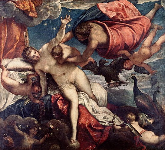 The Origin of the Milky Way, c.1575-80 a Jacopo Robusti Tintoretto