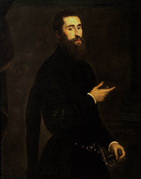 Tintoretto, Bildnis eines Edelmannes a Jacopo Robusti Tintoretto