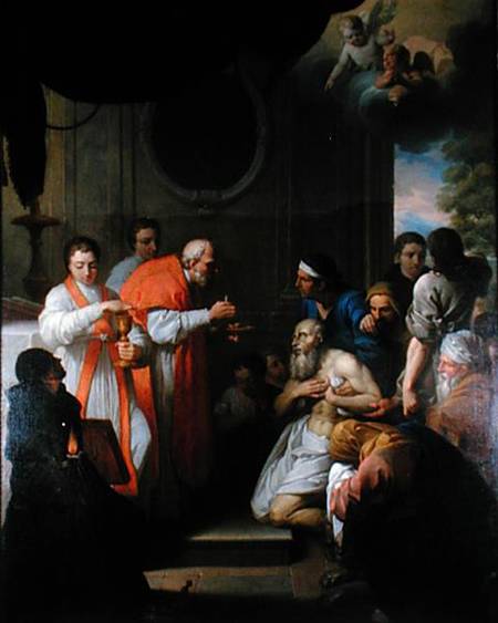 St Roch curing the plague-stricken a Jacques Gamelin