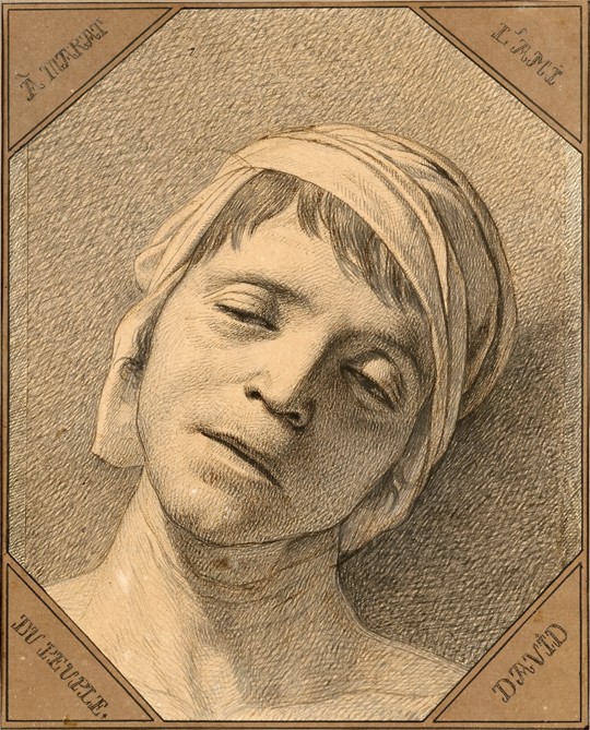 Jean Paul Marat a Jacques Louis David