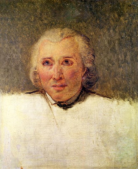 Portrait of Henri Gregoire (1750-1831) study for the Tennis Court Oath a Jacques Louis David
