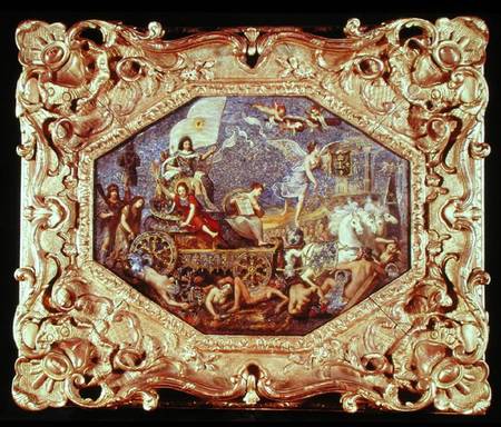 The Triumph of Louis XIII (1601-43) over the Enemies of Religion a Jacques Stella