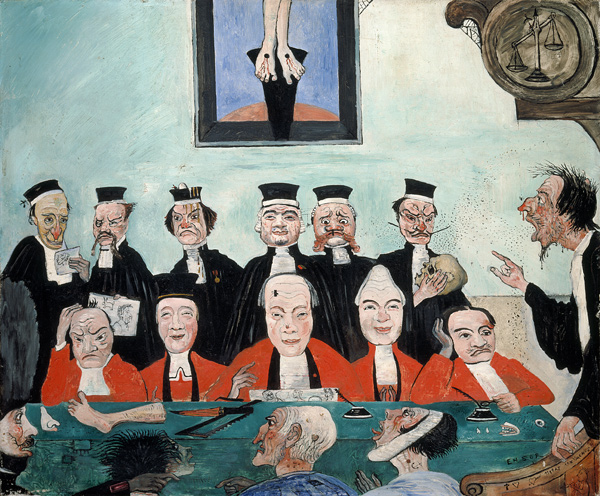 Les bons juges (Good Judges) a James Ensor