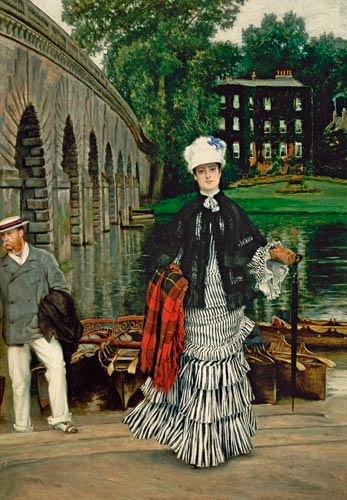 The Return From The Boating Trip a James Jacques Tissot