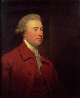 Portrait of Edmund Burke (oil on canvas) a James Northcote
