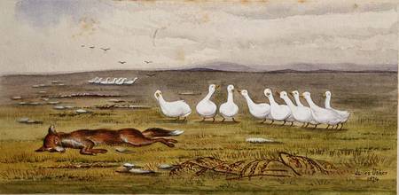 A Game of Fox and Geese a James W. Usher