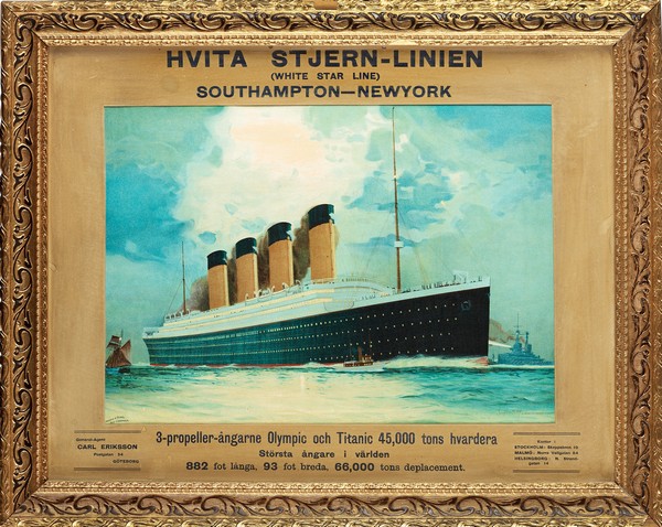 Titanic & Olympic a James Scrimgeour Mann
