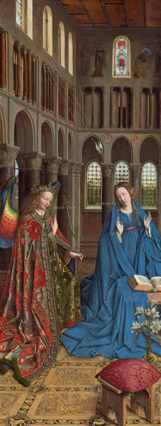The Annunciation a Jan van Eyck