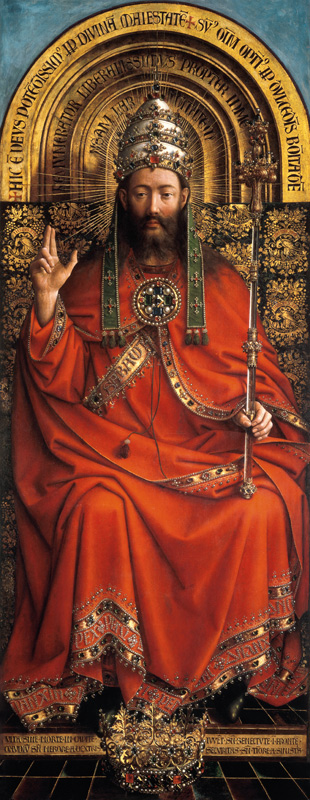God the Father a Jan van Eyck