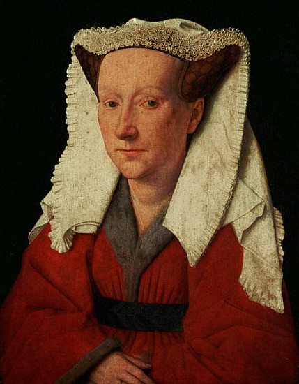 Portrait of Margaret van Eyck a Jan van Eyck