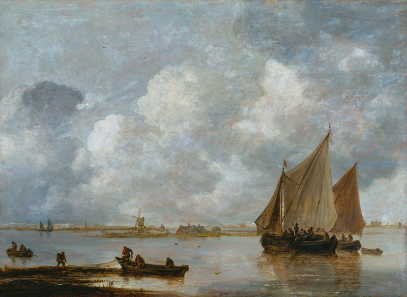 The Haarlemer sea a Jan van Goyen