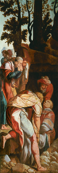J.v.Scorel, Begraebnis des Hl.Stephanus a Jan van Scorel