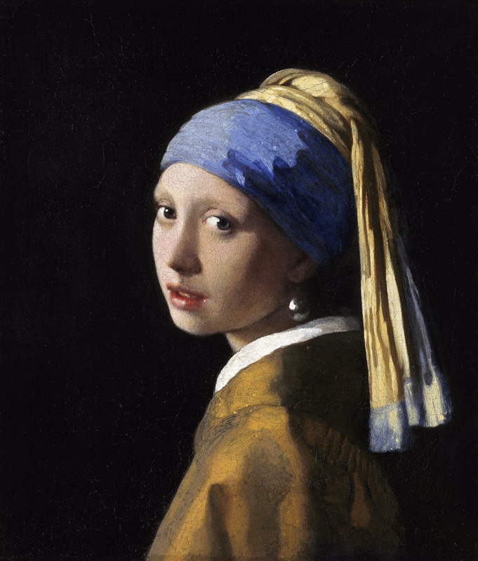 Ragazza con l'orecchino di perla - Versione restaurata del 1994 a Johannes Vermeer 