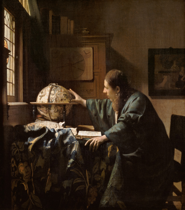 l'astronomo a Johannes Vermeer 