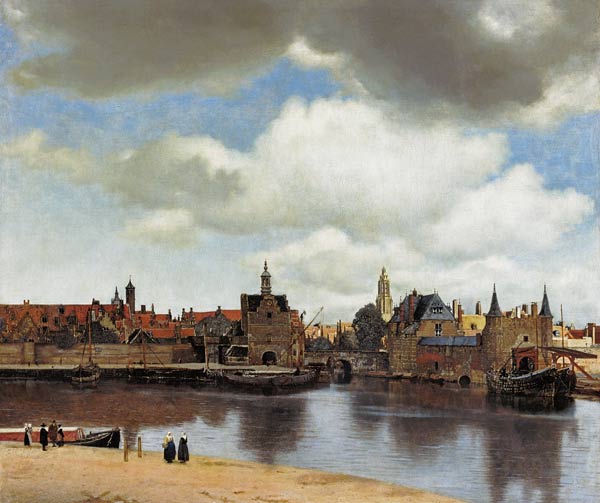 Vista di Delft a Johannes Vermeer 