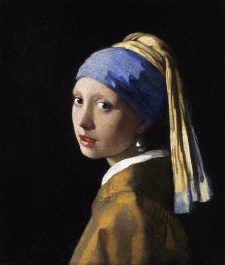 Ragazza con l'orecchino di perla - Versione restaurata del 1994 - Johannes Vermeer 