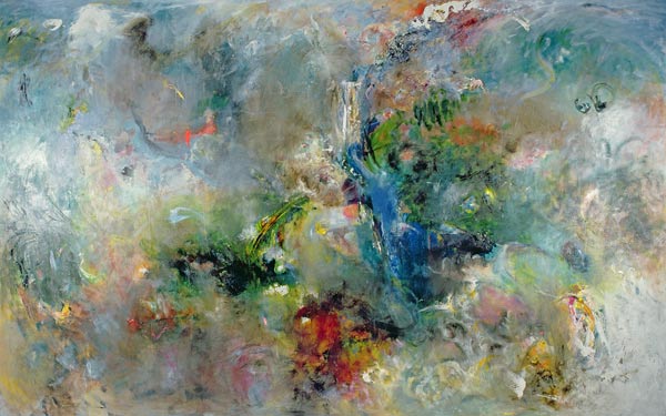 Valley of the Waterfalls, 1994 (oil on canvas)  a Jane  Deakin