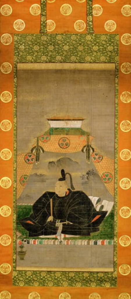 Portrait of Tokugawa Ieyasu (1543-1616), Japanese a Japanese School