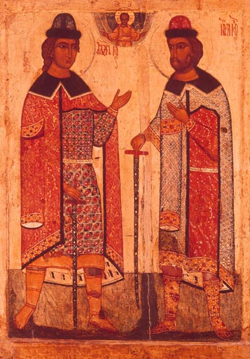Die Heiligen Boris und Gleb a Jaroslawl