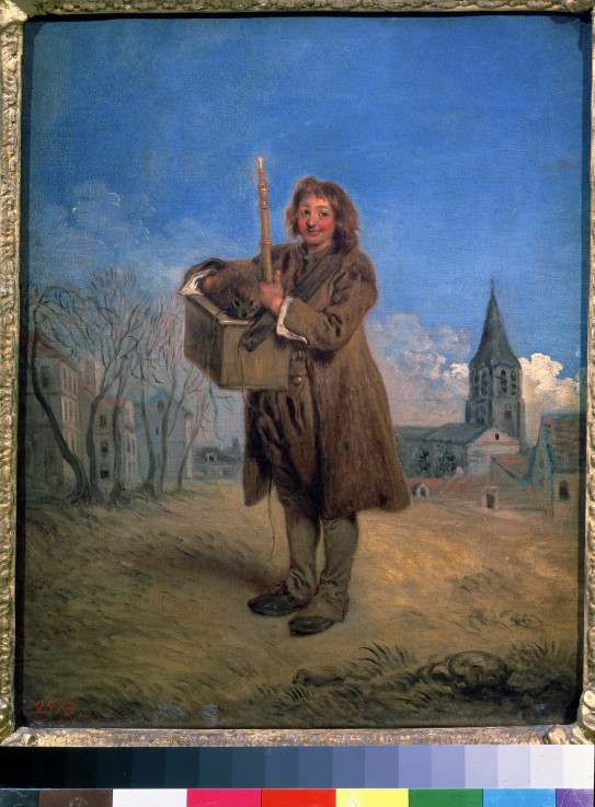 Savoyard with a Marmot a Jean Antoine Watteau