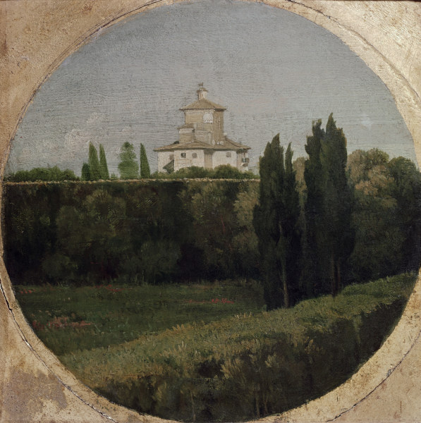 Rome , Villa Borghese a Jean Auguste Dominique Ingres