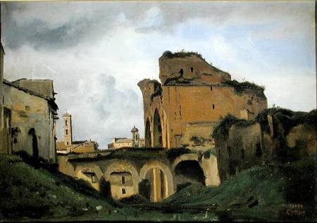 Basilica of Constantine a Jean-Babtiste-Camille Corot