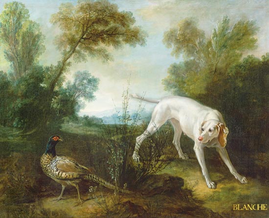 Blanche, Bitch of the Royal Hunting Pack a Jean Baptiste Oudry
