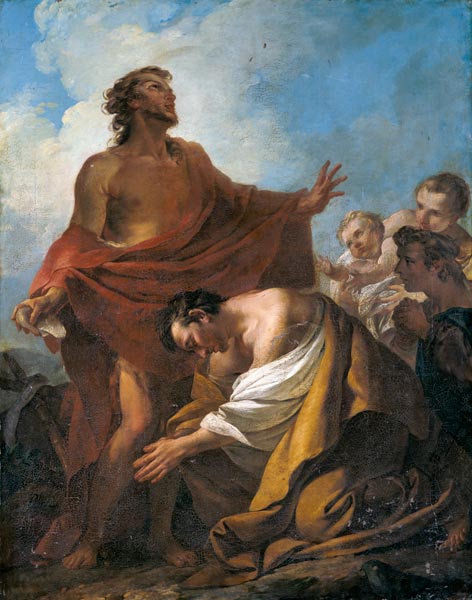 St. John the Baptist Baptising the Jews - Jean-Baptiste Pierre