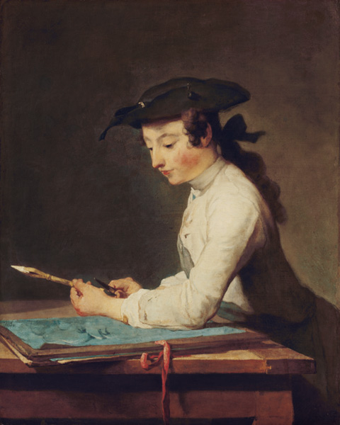 The draughtsman a Jean-Baptiste Siméon Chardin