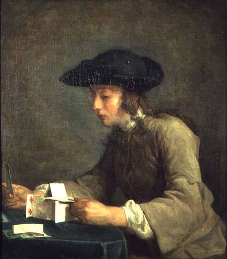 The House of Cards a Jean-Baptiste Siméon Chardin