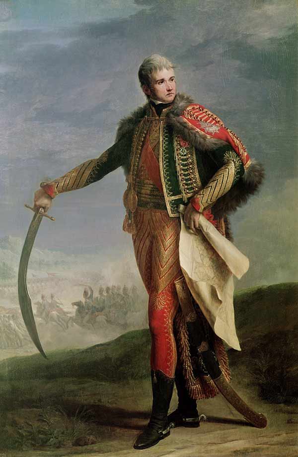 Portrait of Jean Lannes (1769-1809) Duke of Montebello, 1805-10 a Jean Charles Nicaise Perrin