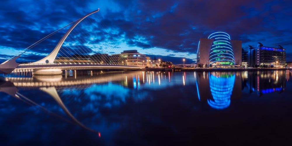 Dublin - Samuel Beckett Bridge a Jean Claude Castor
