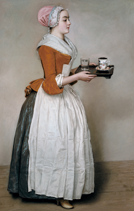La ragazza del cioccolato a Jean-Étienne Liotard