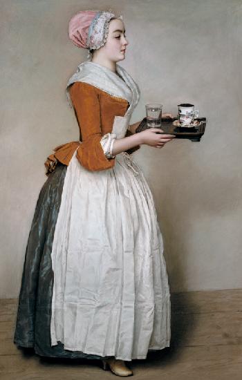 La ragazza del cioccolato um 1744/45