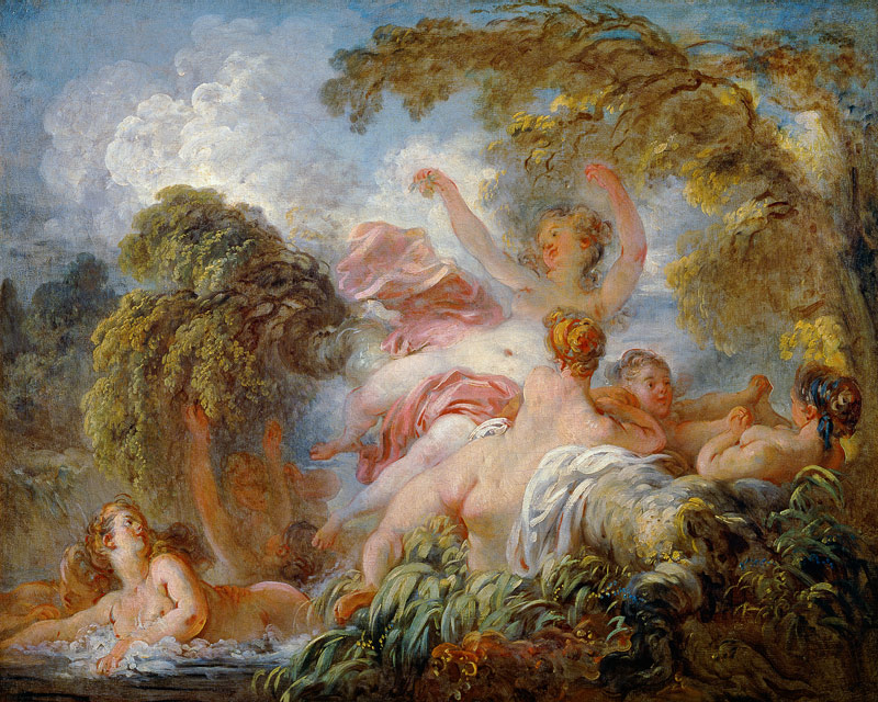 The Bathers a Jean Honoré Fragonard