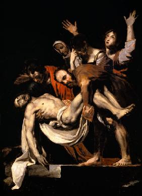 Sepoltura di Cristo,secondo Caravaggio