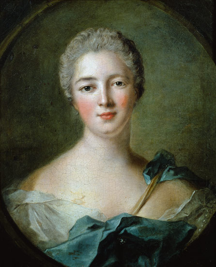 Madame de Pompadour (1721-64) a Jean Marc Nattier