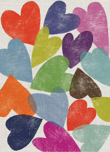Printed Hearts a Jenny Frean