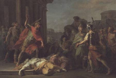 The Death of Lucretia a Jerome Preudhomme