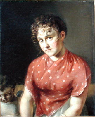 The Artist's Wife (oil on canvas) a Joachim Faber