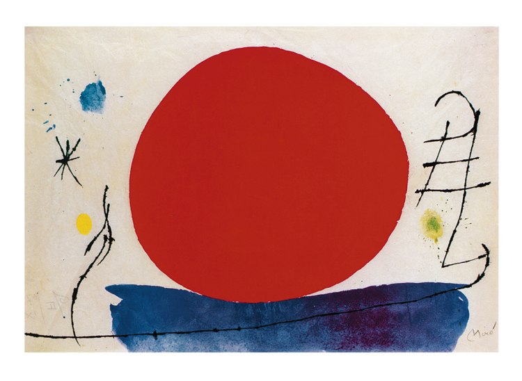 Senzo titolo, 1967 - (JM-254) a Joan Miró