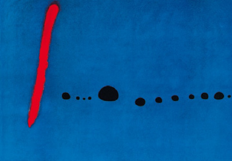Titolo dell\'immagine : Joan Miró - Bleu II  - (JM-512)