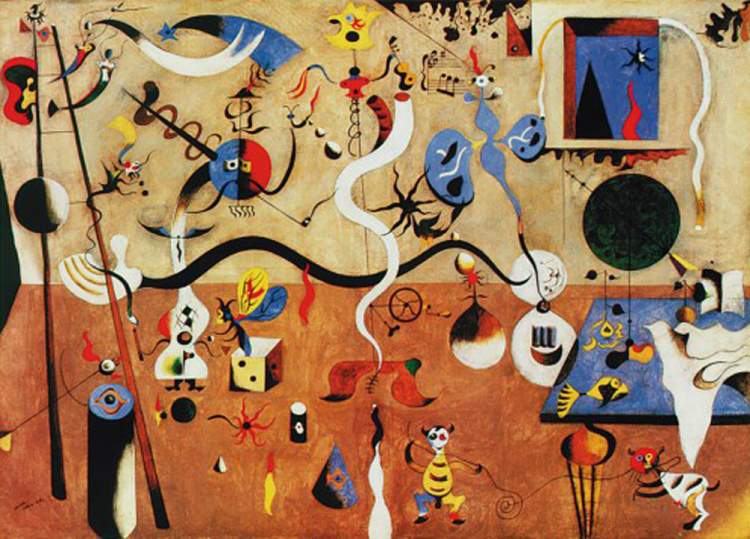 Titolo dell\'immagine : Joan Miró - Il carnevale d'Arlecchino  - (JM-252)